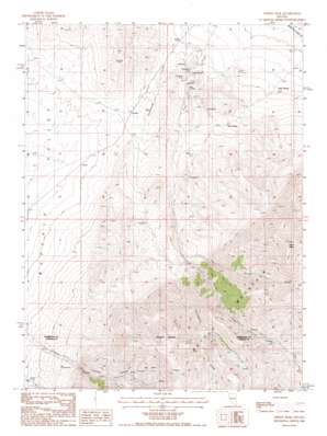 North Peak USGS topographic map 40117f2