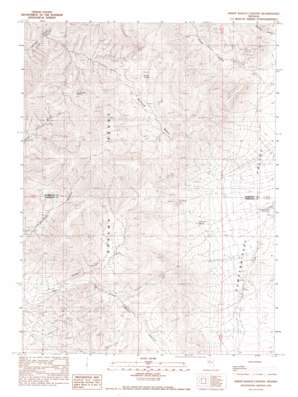 Sheep Ranch Canyon USGS topographic map 40117f5