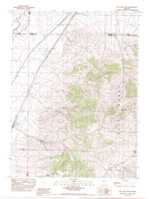 Dun Glen Peak USGS topographic map 40117g8