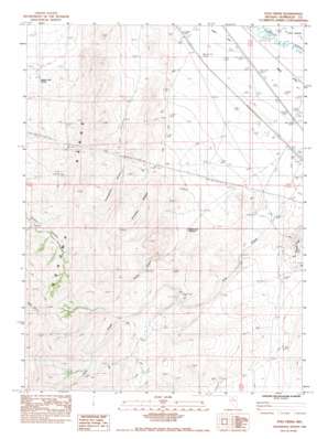 Pole Creek USGS topographic map 40117h5