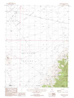 Cornish Peak USGS topographic map 40118a1