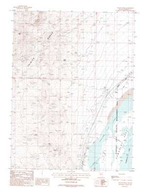Toulon Peak USGS topographic map 40118a6
