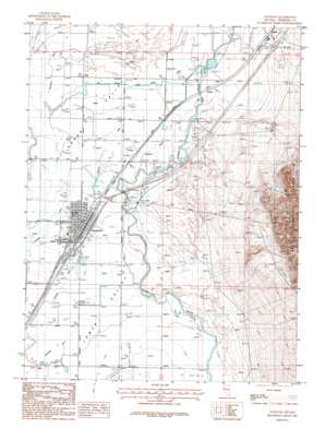 Lovelock USGS topographic map 40118b4