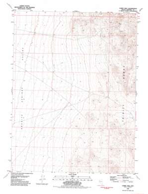 Lowry Well topo map
