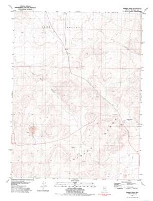 Trinity Pass USGS topographic map 40118c6