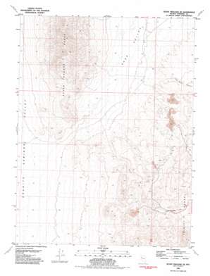 Seven Troughs SE USGS topographic map 40118c7
