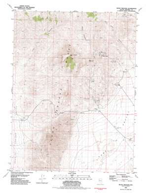 Seven Troughs USGS topographic map 40118d7