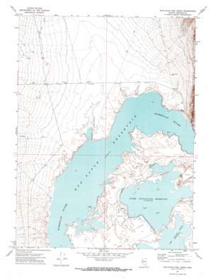 Rye Patch Reservoir North USGS topographic map 40118f3