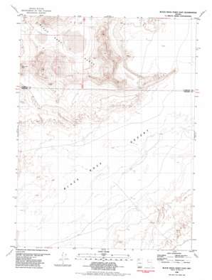 Black Rock Point East topo map