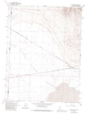 Flanigan USGS topographic map 40119b8
