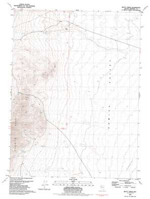 Betty Creek USGS topographic map 40119d2