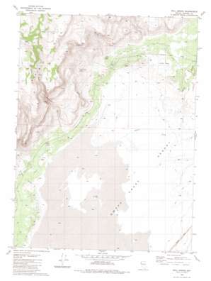 Wall Spring USGS topographic map 40119f5