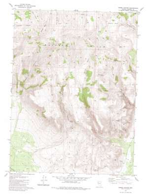 Horse Canyon USGS topographic map 40119f6