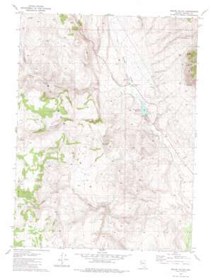 Squaw Valley topo map