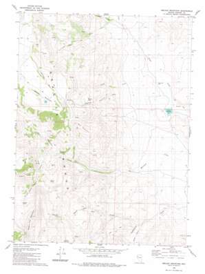 Melody Mountain USGS topographic map 40119h4