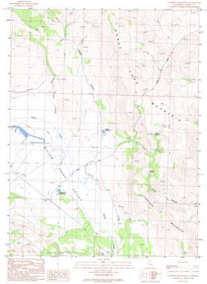 Tunnison Mountain USGS topographic map 40120e5