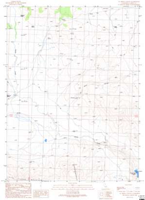 Al Shinn Canyon USGS topographic map 40120f1