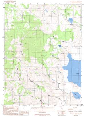 Fredonyer Peak USGS topographic map 40120f5