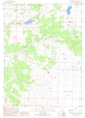 Buckhorn Canyon USGS topographic map 40120g1