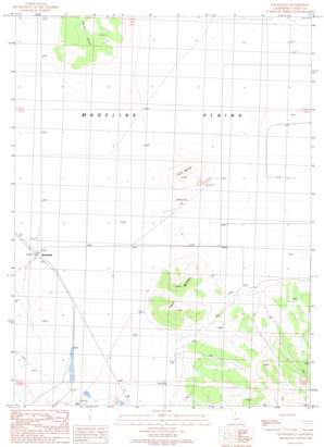 Ravendale USGS topographic map 40120g3