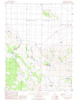 Cleghorn Flat USGS topographic map 40120g5