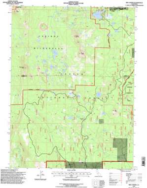 Red Cinder USGS topographic map 40121d2