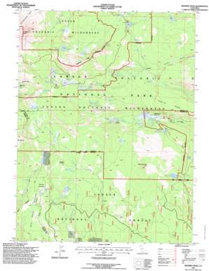 Reading Peak USGS topographic map 40121d4