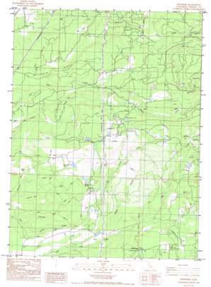 Whitmore USGS topographic map 40121f8