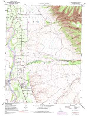 Los Molinos USGS topographic map 40122a1