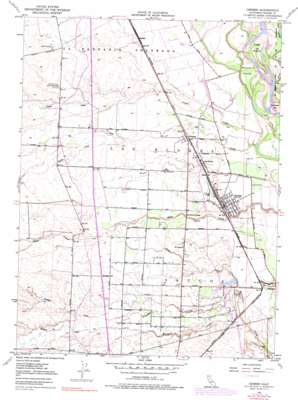 Gerber USGS topographic map 40122a2