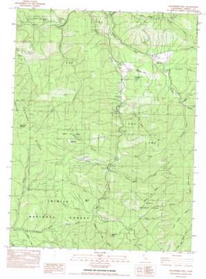 Hoosimbim Mountain USGS topographic map 40122e8