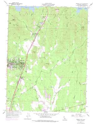 City of Shasta Lake USGS topographic map 40122f3