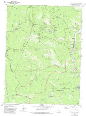 French Gulch USGS topographic map 40122f6