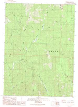 Goose Gap USGS topographic map 40122h1