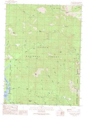 Hanland Peak USGS topographic map 40122h3