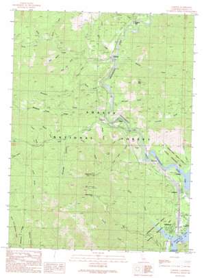 Lamoine USGS topographic map 40122h4