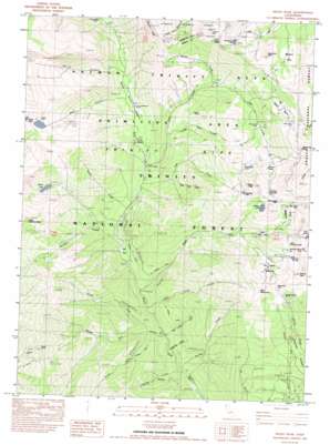 Siligo Peak USGS topographic map 40122h8