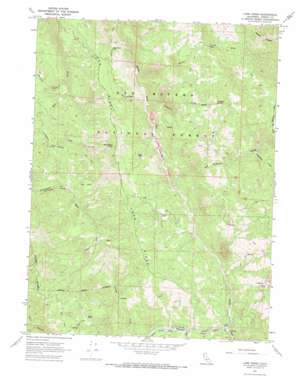 Long Ridge USGS topographic map 40123a3