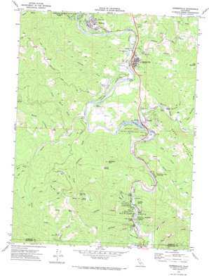 Garberville USGS topographic map 40123a7
