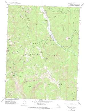 Shannon Butte USGS topographic map 40123b3