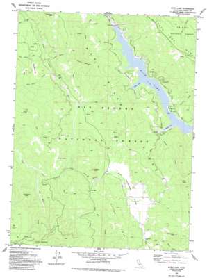 Ruth Lake USGS topographic map 40123c4
