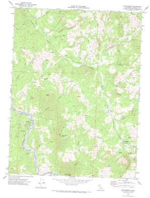 Blocksburg USGS topographic map 40123c6