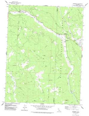 Dinsmore USGS topographic map 40123d5