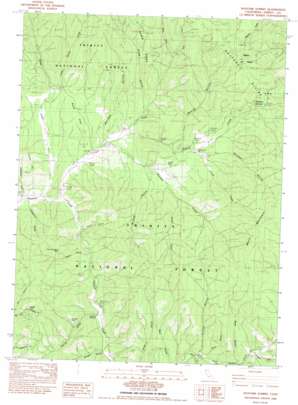 Hayfork Summit USGS topographic map 40123e1