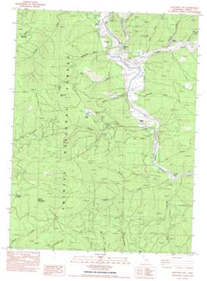 Junction City USGS topographic map 40123f1