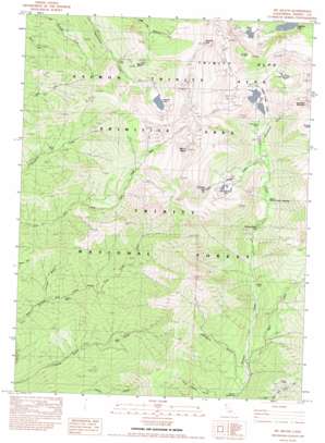 Mount Hilton USGS topographic map 40123h1