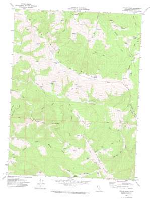 Taylor Peak USGS topographic map 40124d2