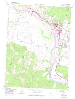 Fortuna USGS topographic map 40124e2