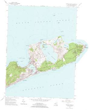 Montauk Point topo map
