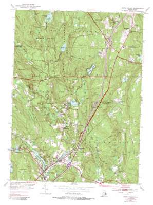 Hope Valley topo map